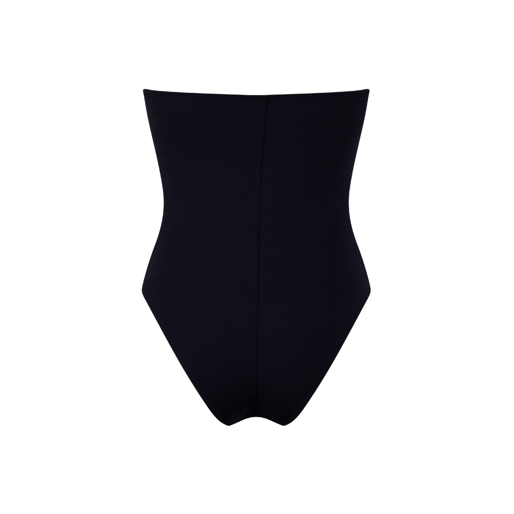 BUSTIER SWIMSUIT - Deep Blu