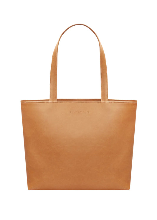 SHOPPER corn leather beige