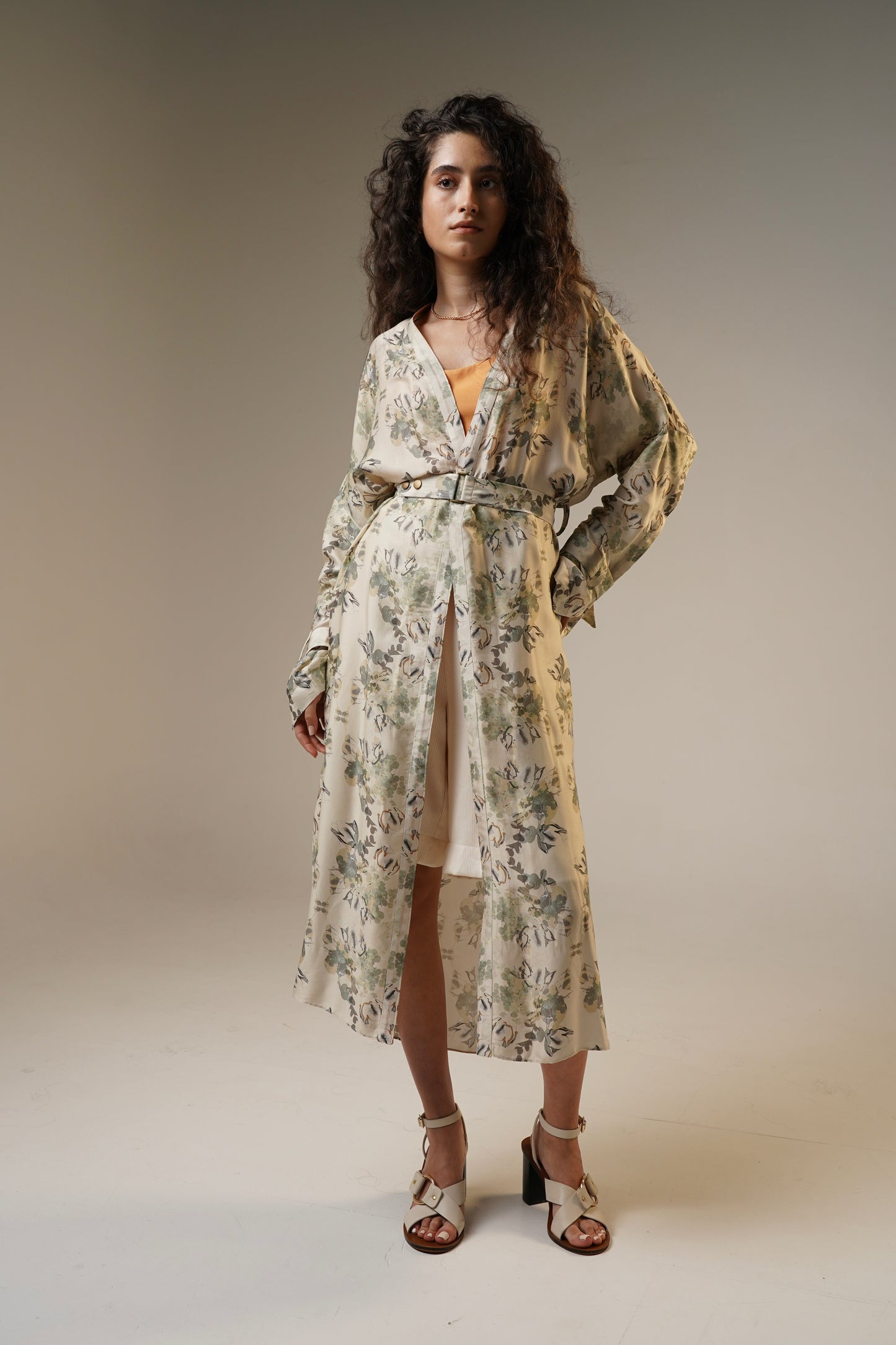 Printed Kimono