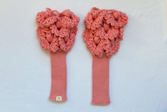 Blossom pink cuffs