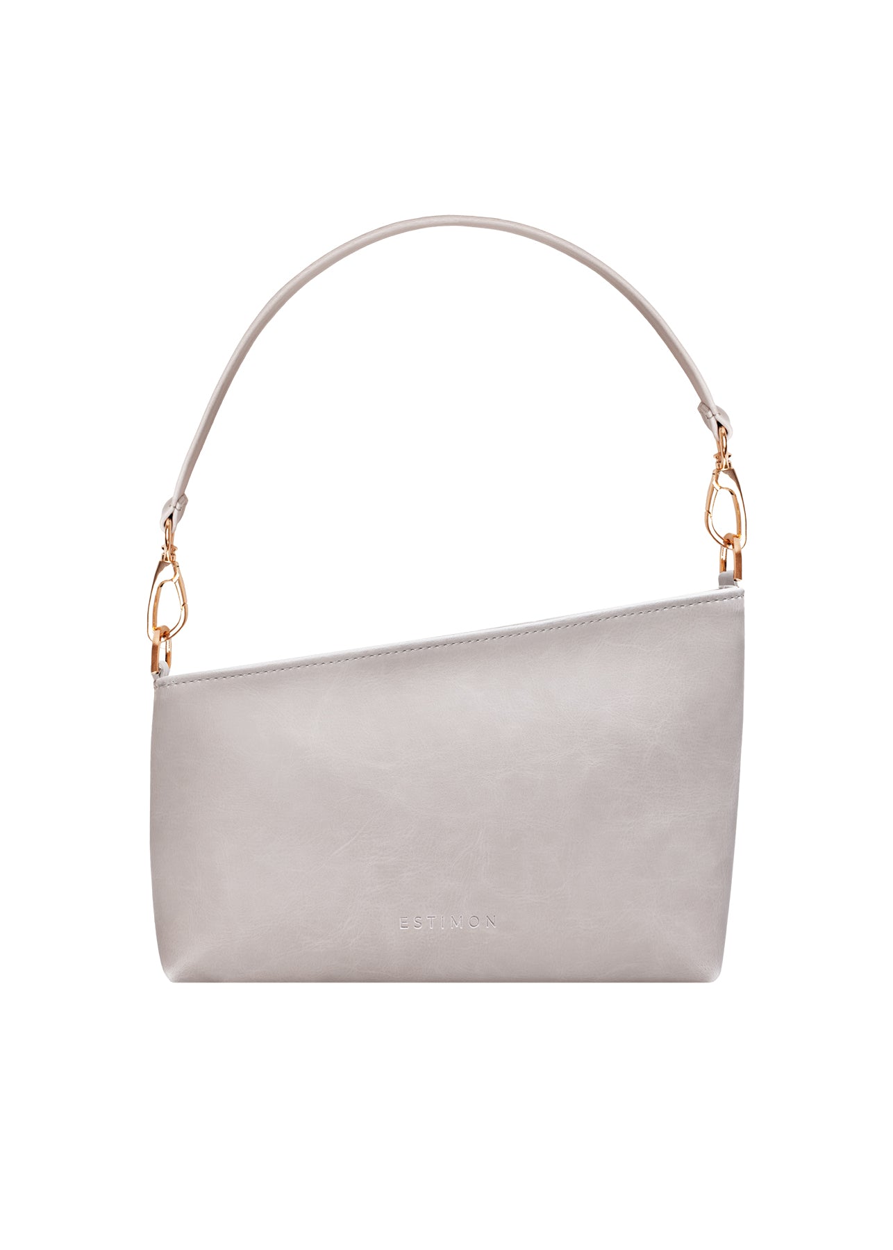 Baguette bag corn leather grey