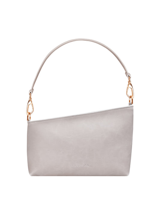 Baguette bag corn leather grey