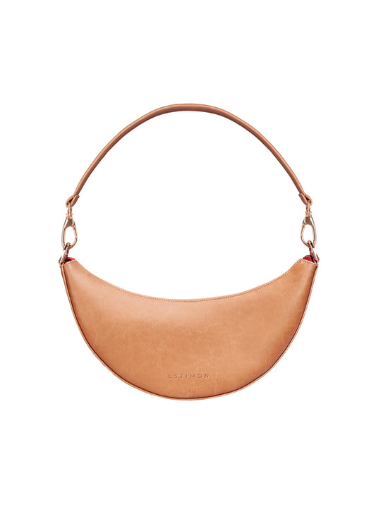 MINI HOBO bag corn leather beige
