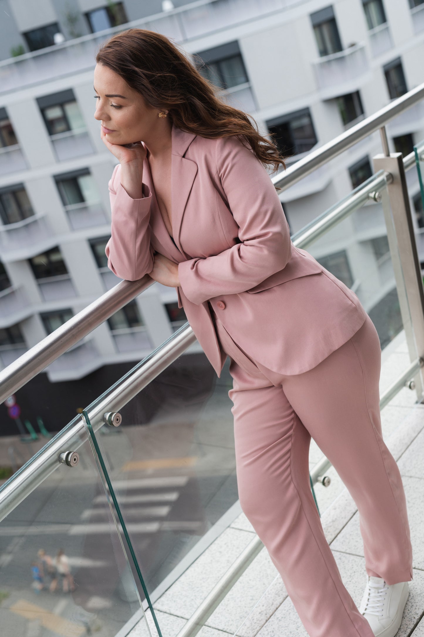Tailored Blazer Norrmalm Brandy Rose