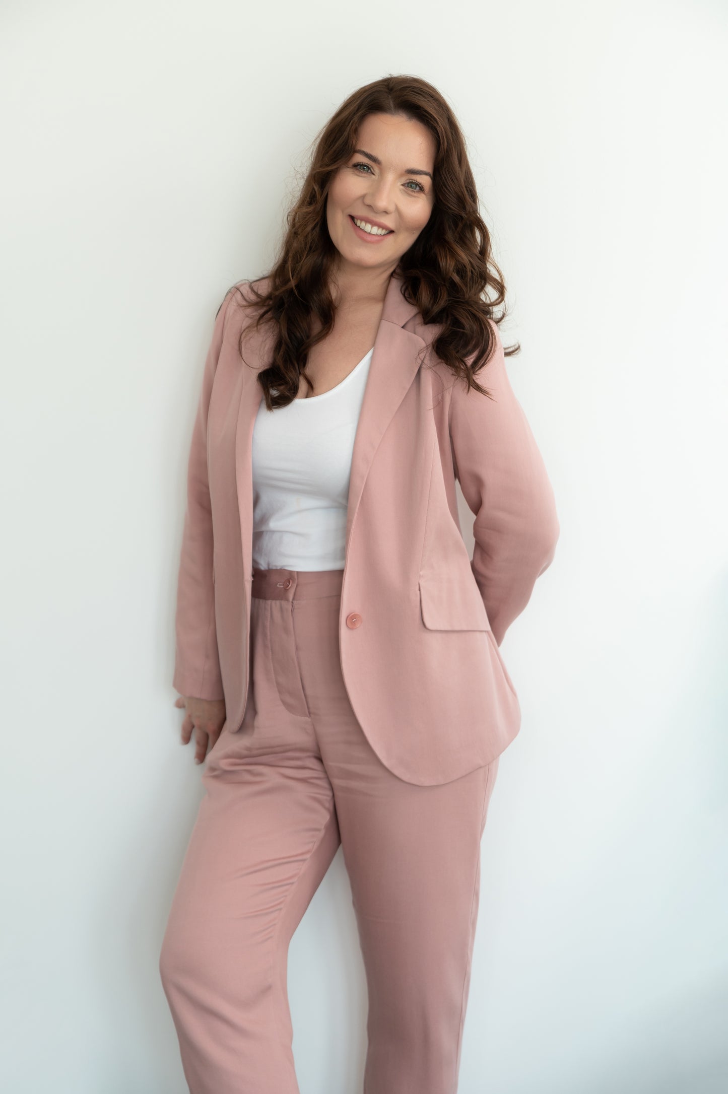Tailored Blazer Norrmalm Brandy Rose