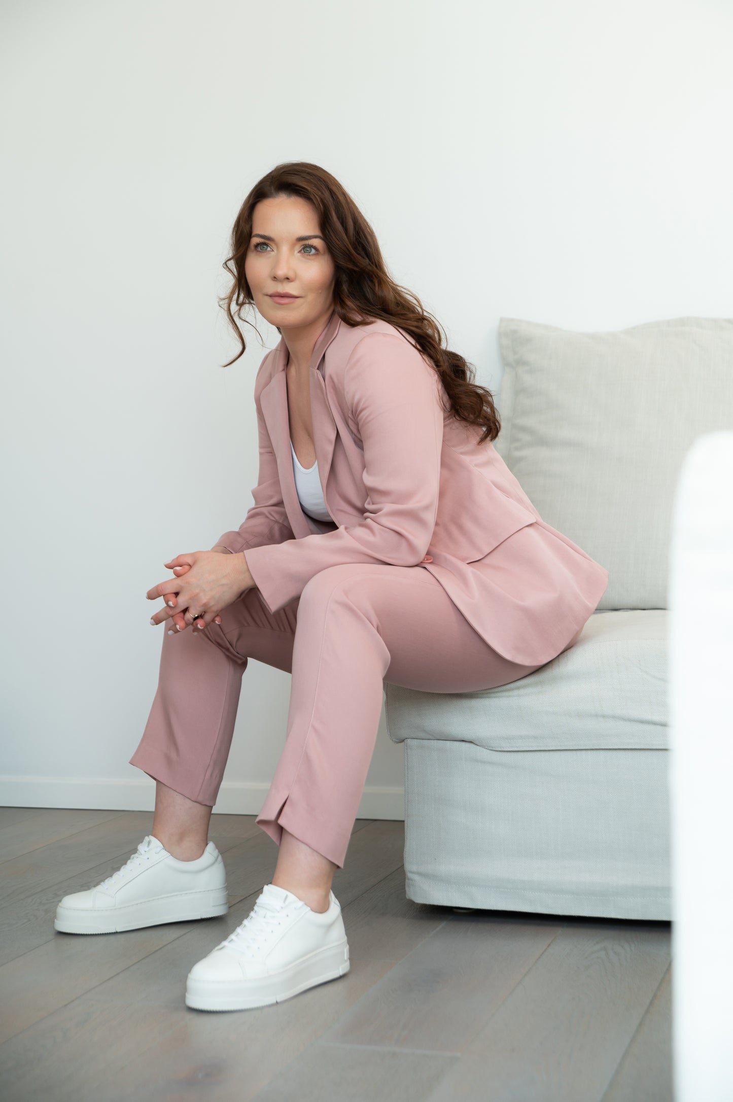 Tailored Blazer Norrmalm Brandy Rose