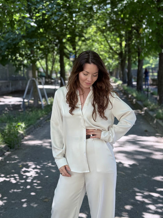 Relaxed Shirt Mayfair Lily White