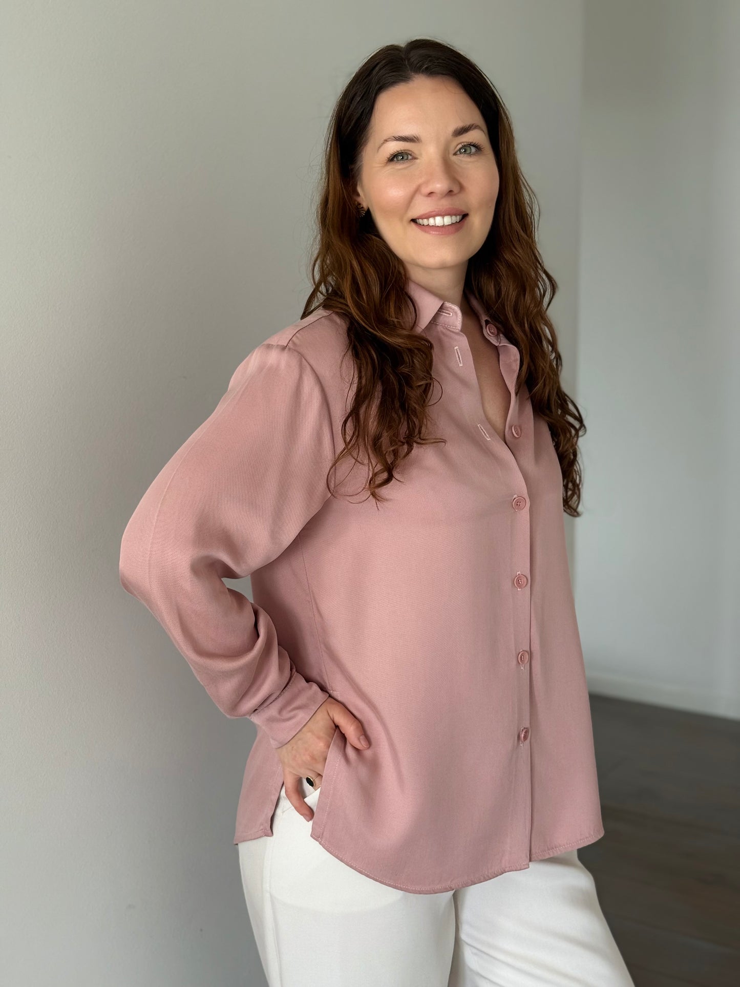 Relaxed Shirt Mayfair Brandy Rose