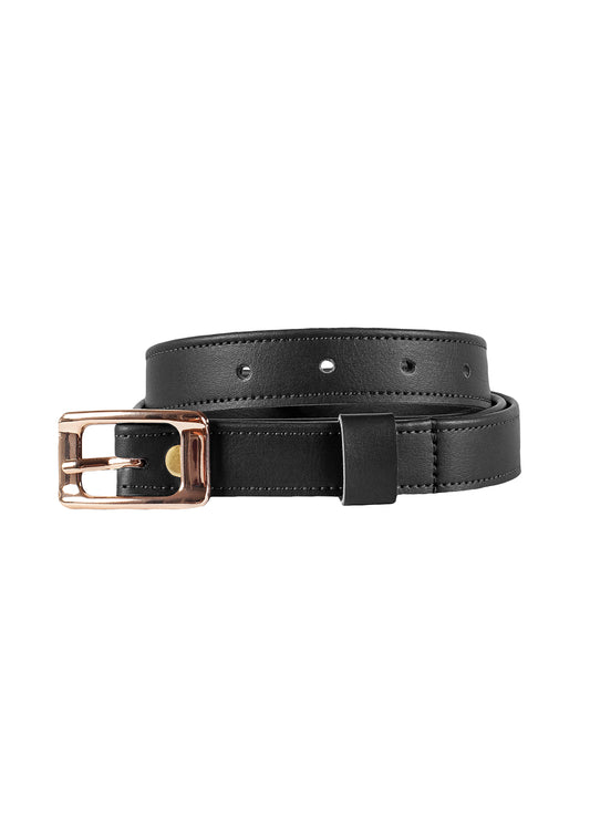 BELT olive leather black