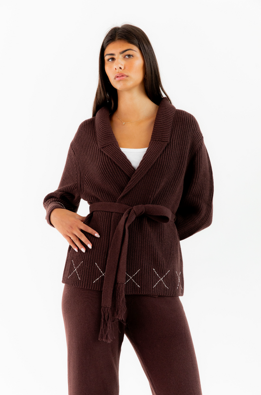 The Chestnut Knit Cardi