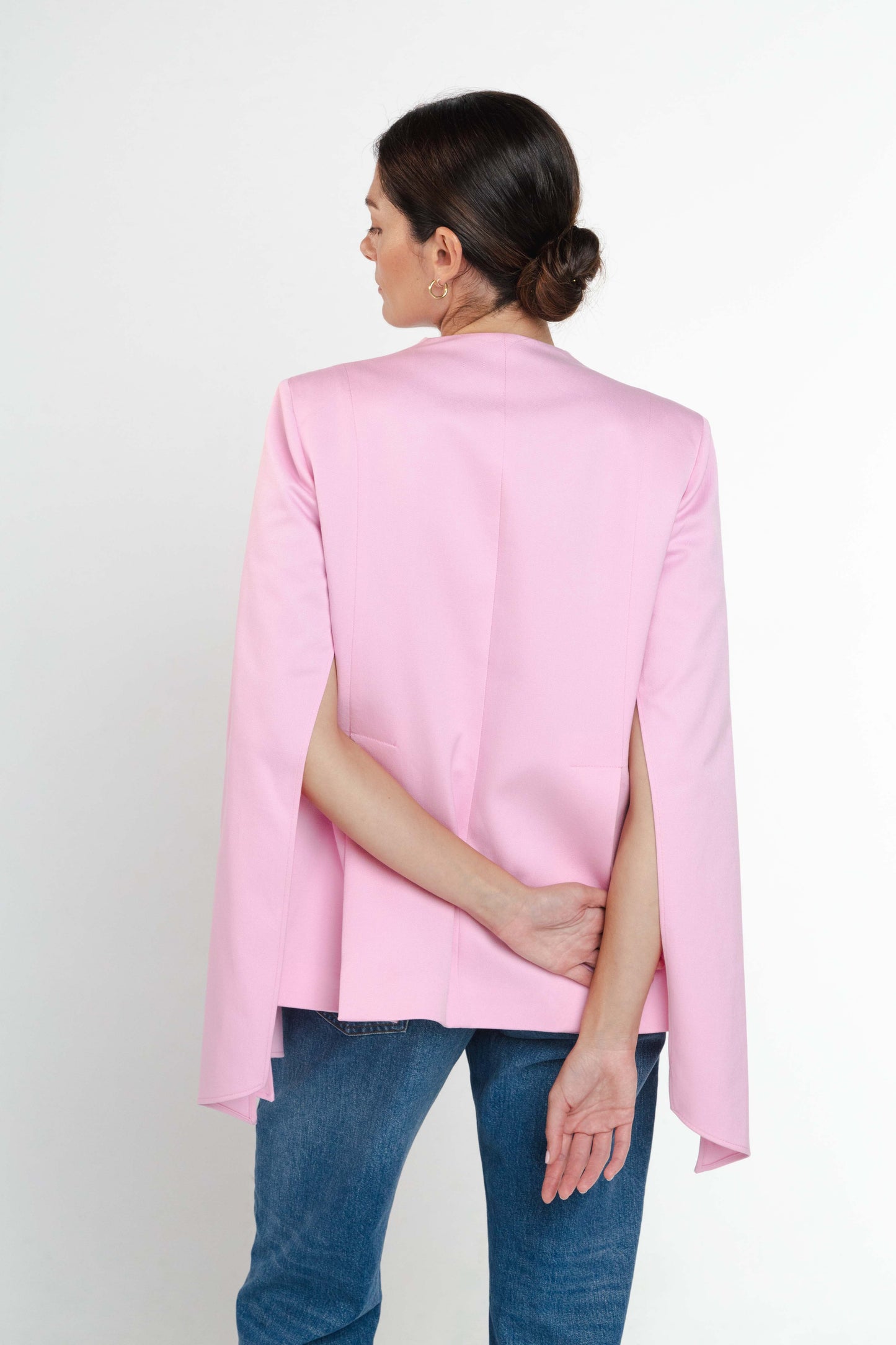 Dove Cotton Drill Pink Blazer