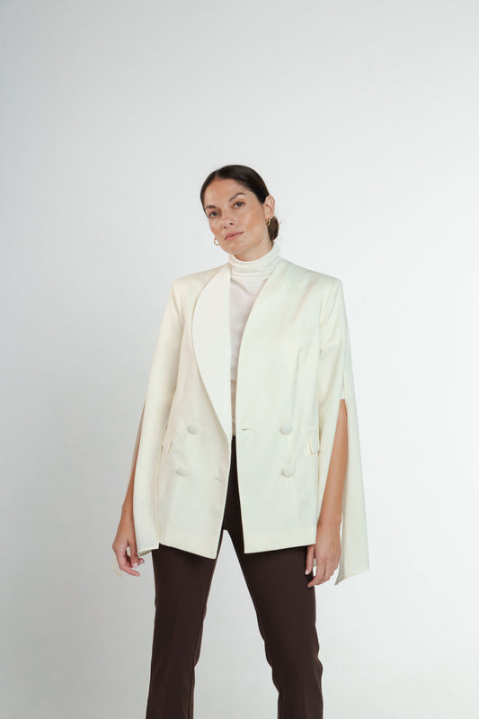 Dove White Blazer