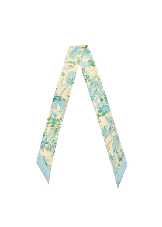 Floral Jacquard Silk Ribbon