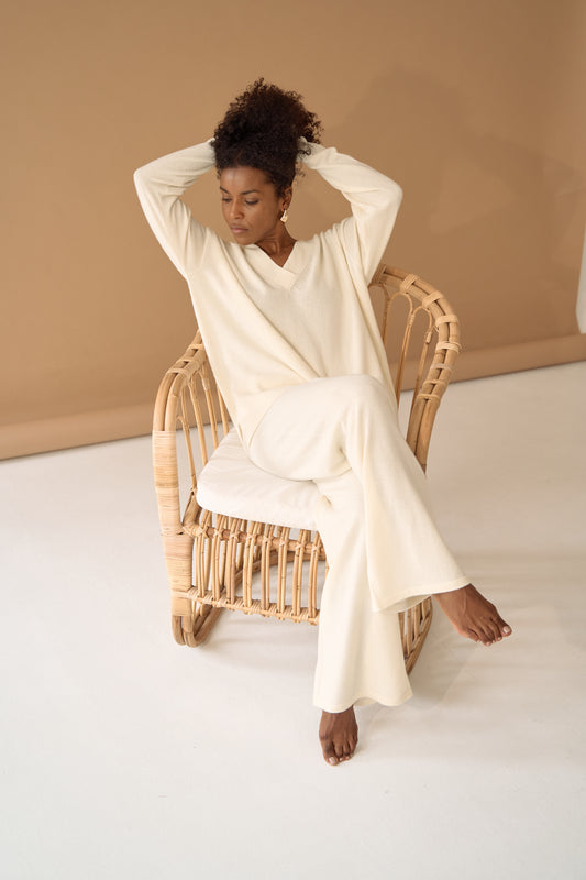 Cashmere Wool Trousers
