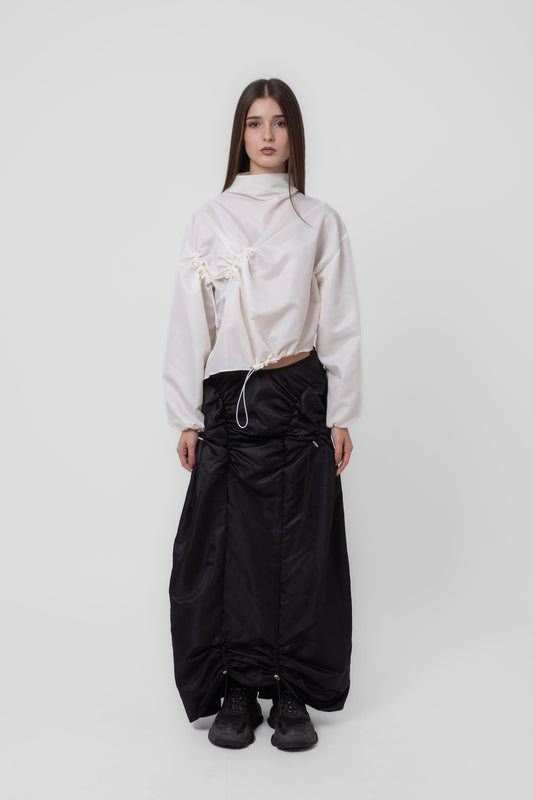 Isha Black Skirt