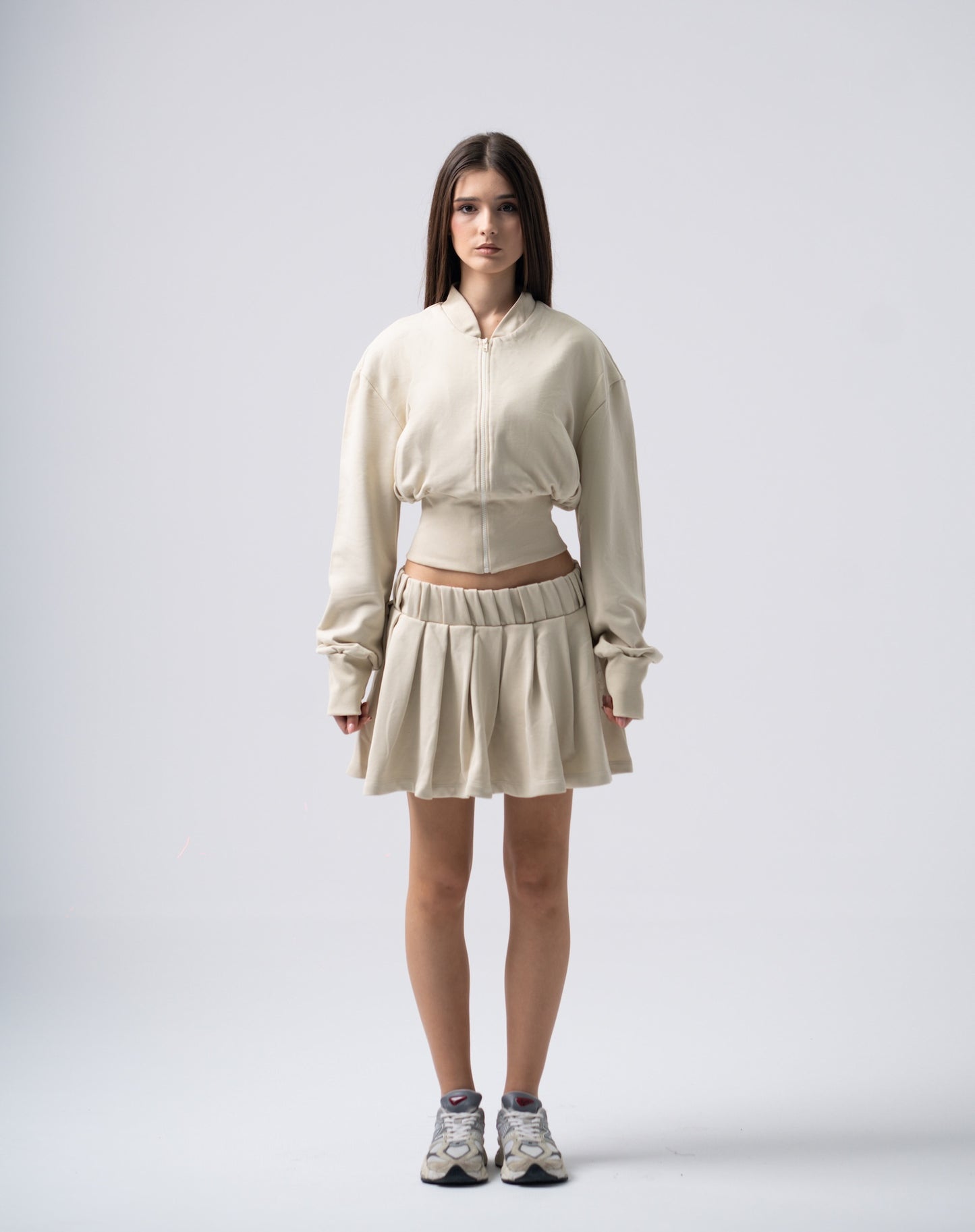 Inej Skirt Set in Beige