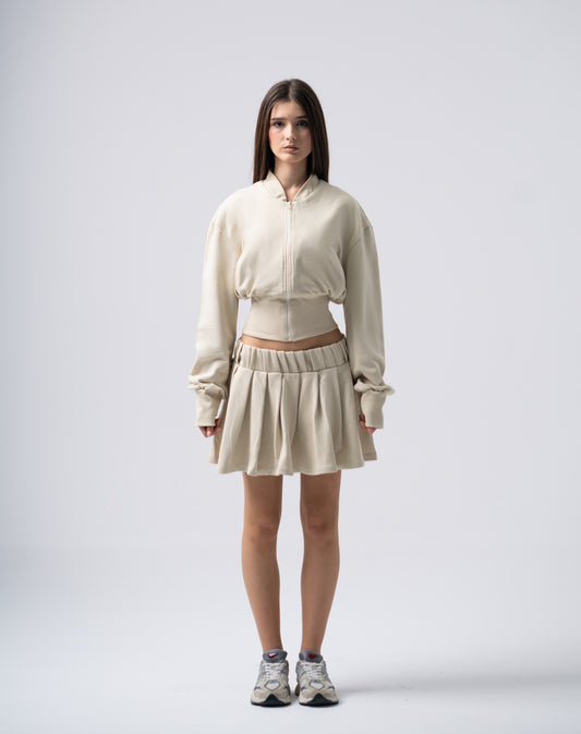 Inej Skirt Set in Beige