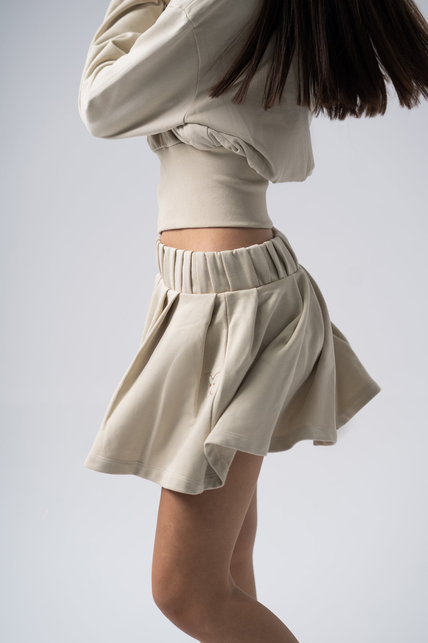 Inej Skirt Set in Beige