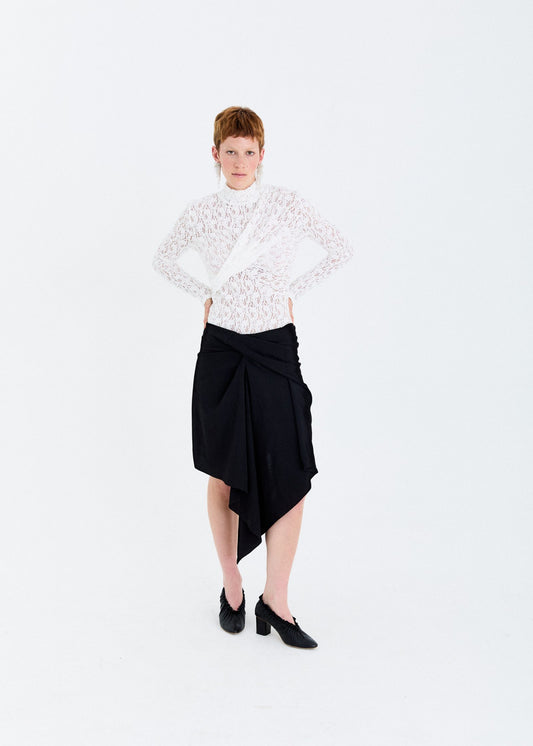 ASYMMETRICAL SKIRT