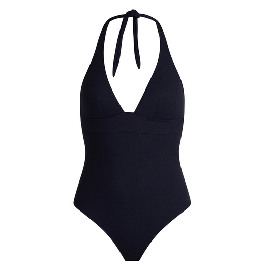 HALTER SWIMSUIT - Deep Blu
