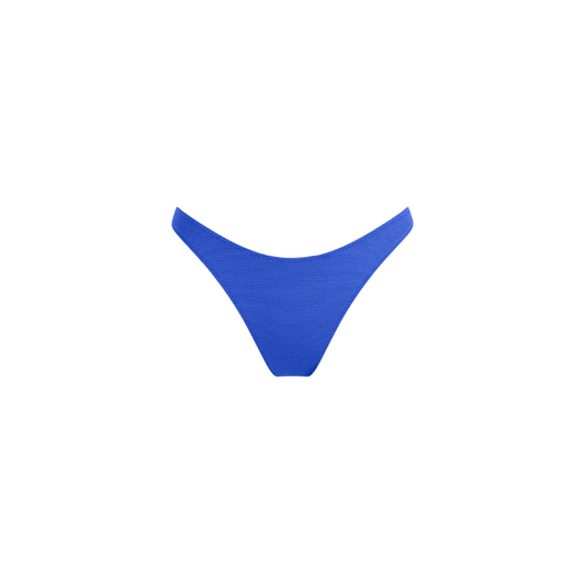 HIGH LEG TANGA - Blue Wave