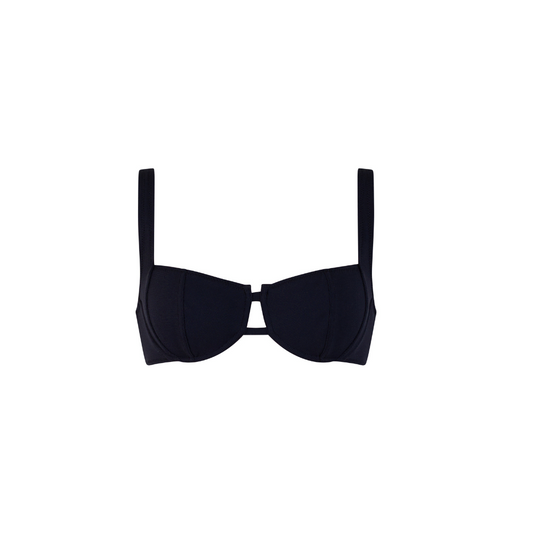 BALCONETTE TOP - Deep Blu