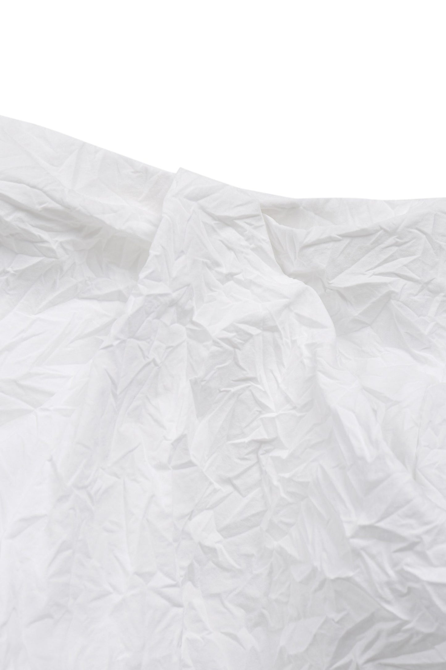 CRINKLED MIDI SKIRT