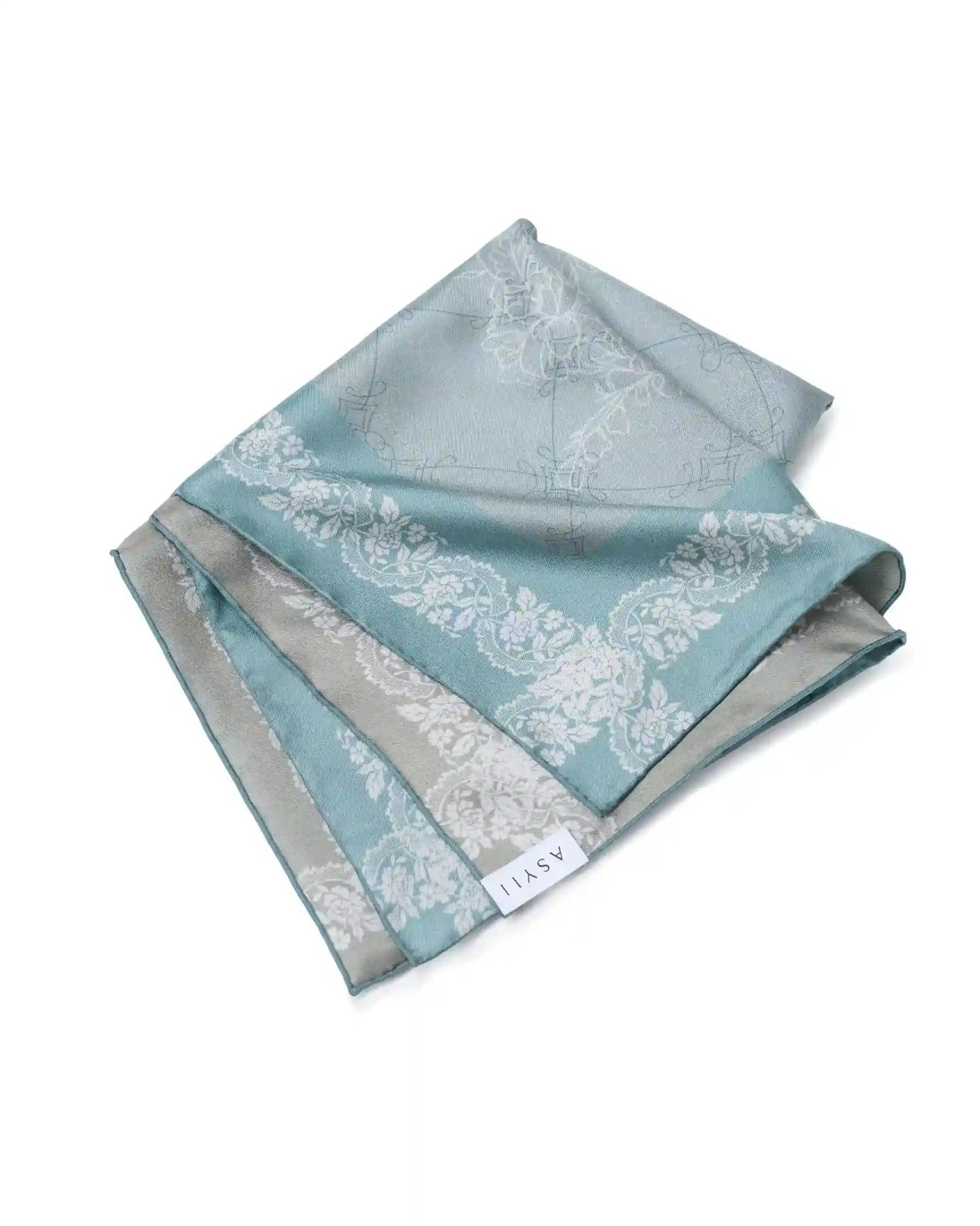 Garden Veil 90 square scarf