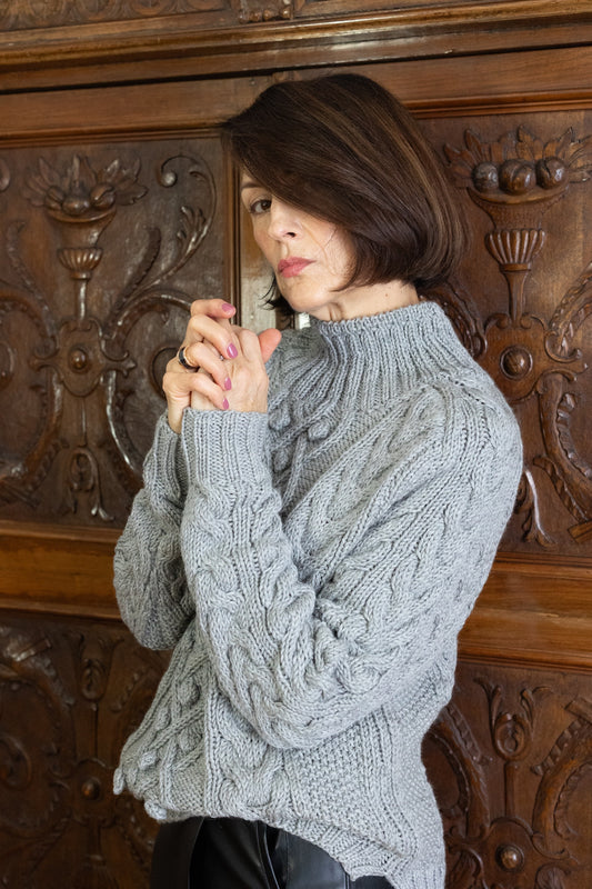 CONTINUITÁ merino pullover
