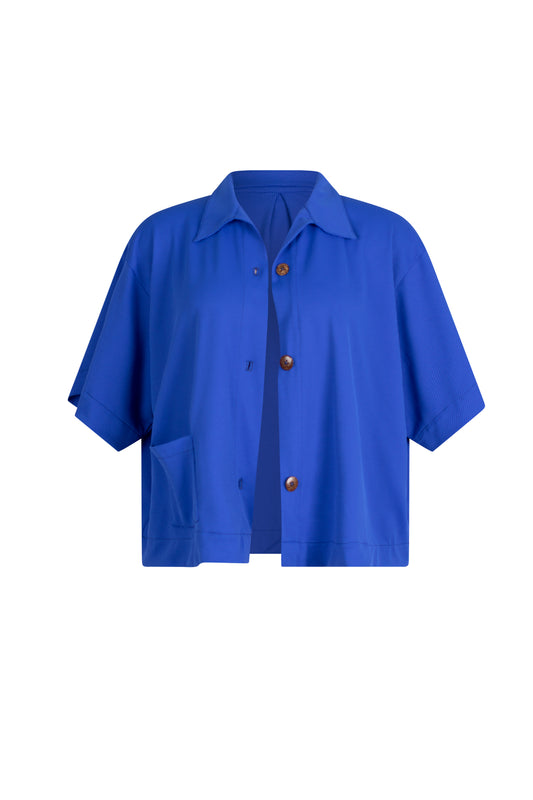 BEACH SHIRT - Blue Wave